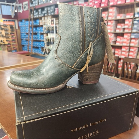 Bed Stu Women’s Celestine - Dark Teal Lux - Picture 2 of 3